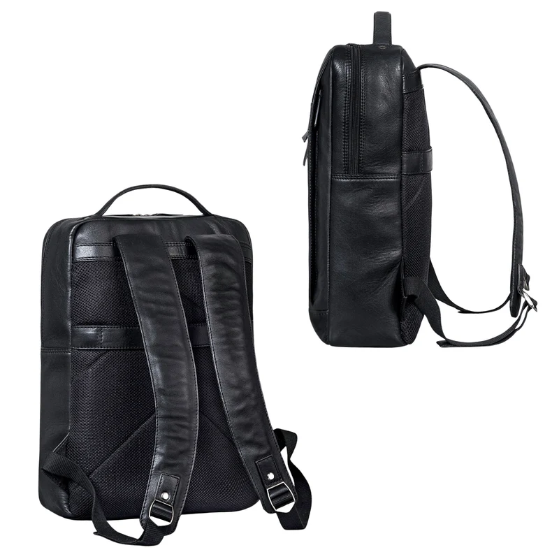 "Heiko" Leder Laptop Rucksack 15.6 Zoll Vintage
