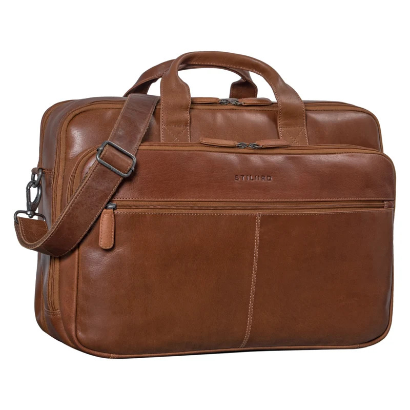 B-WARE "Noan" Leder Aktentasche Herren Groß