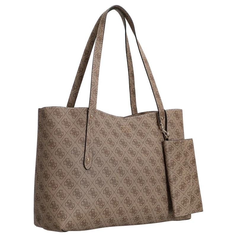 Guess Brenton - Shopper 45 cm (latte logo)