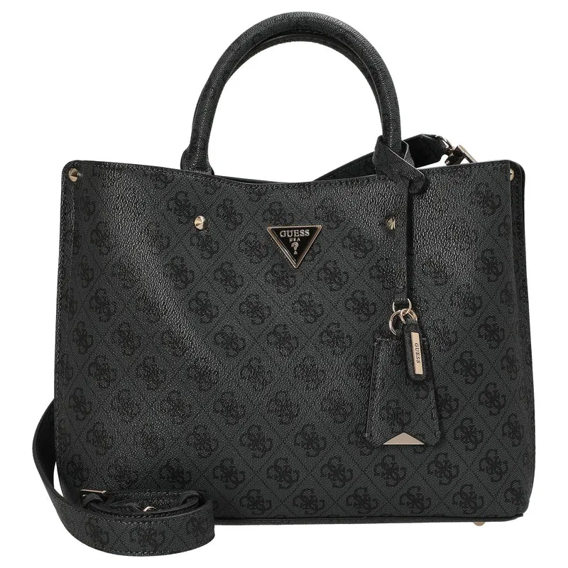 Guess Meridian II Girlfriend - Henkeltasche 30 cm (coal logo)