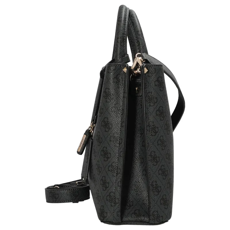 Guess Meridian II Girlfriend - Henkeltasche 30 cm (coal logo)