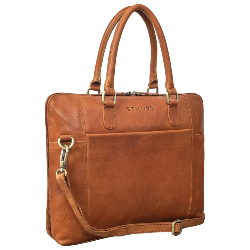B-WARE "Latoya" Arbeitstasche elegant Leder