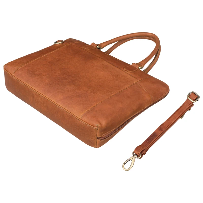 B-WARE "Latoya" Arbeitstasche elegant Leder