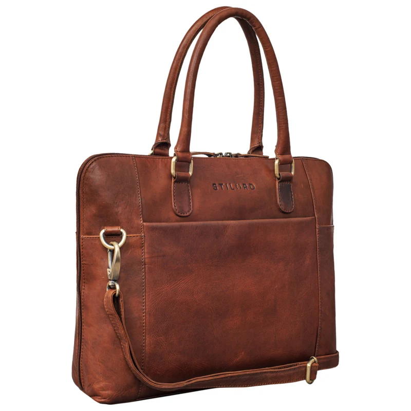 B-WARE "Latoya" Arbeitstasche elegant Leder