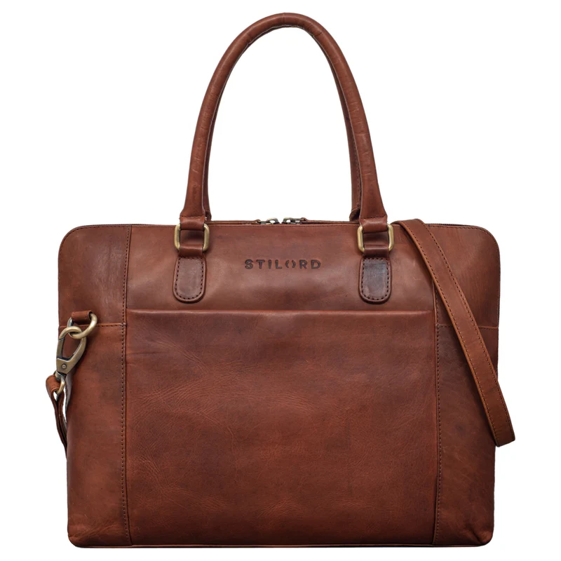 B-WARE "Latoya" Arbeitstasche elegant Leder