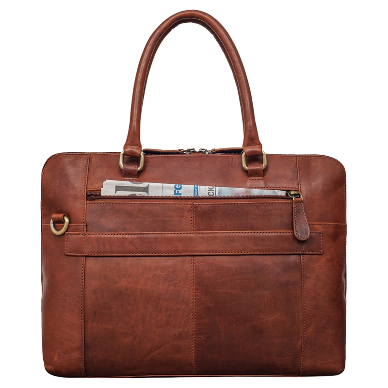 B-WARE "Latoya" Arbeitstasche elegant Leder