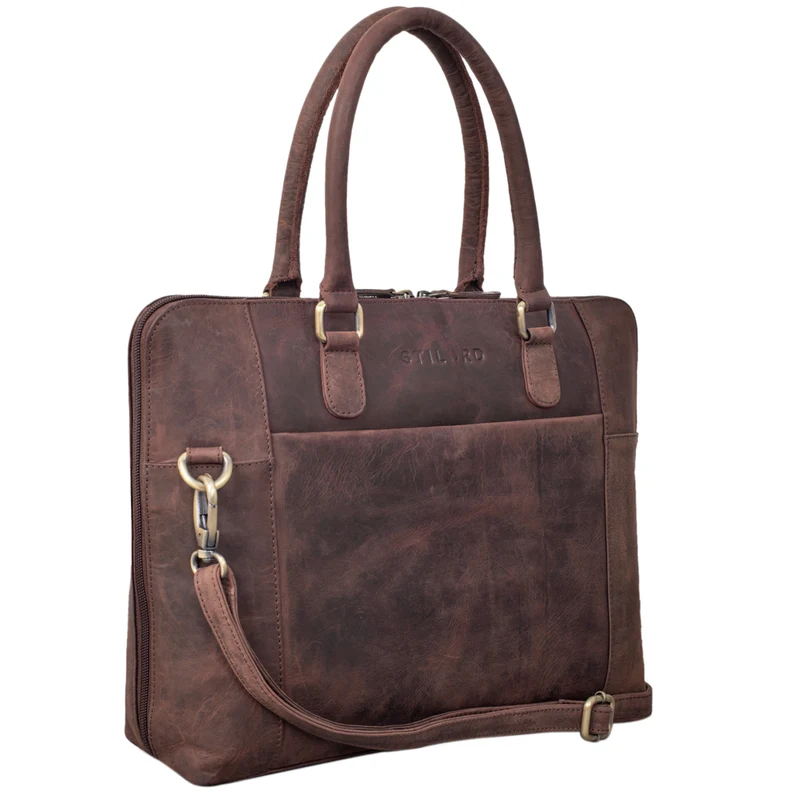 B-WARE "Latoya" Arbeitstasche elegant Leder
