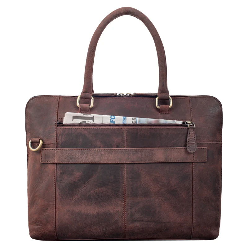 B-WARE "Latoya" Arbeitstasche elegant Leder