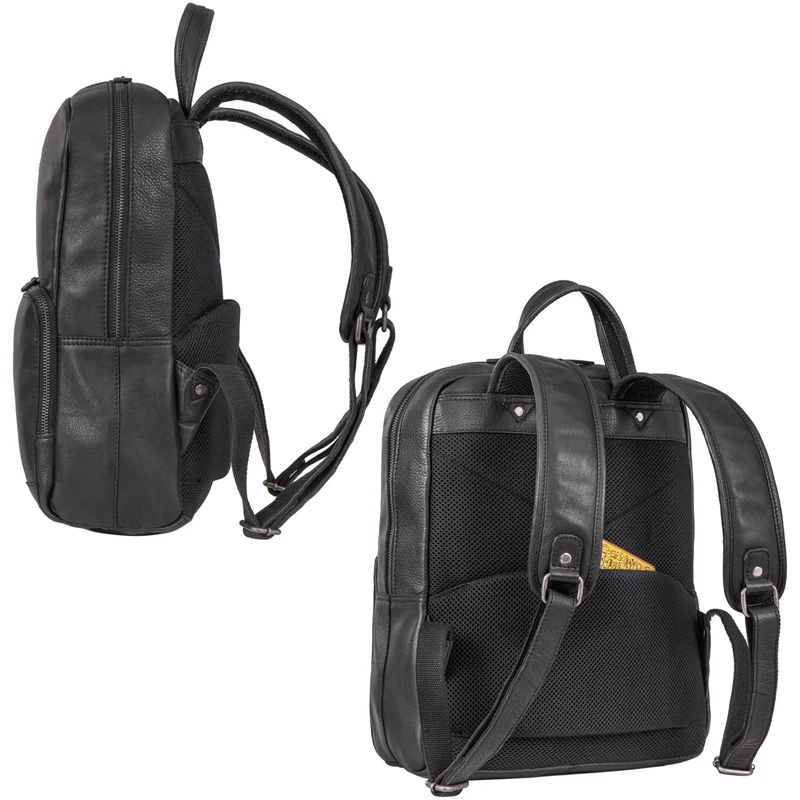 "Friedrich" Stilvoller Leder Business Rucksack
