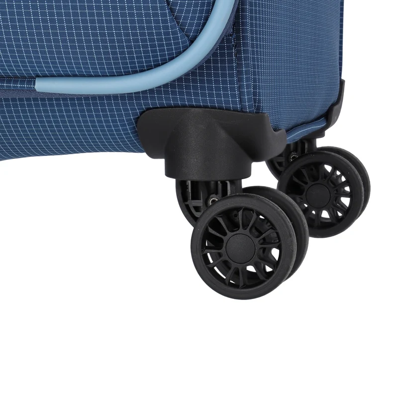 Travelite Corsiica - 4-Rollen-Trolley Set 4tlg. erw. (blue)