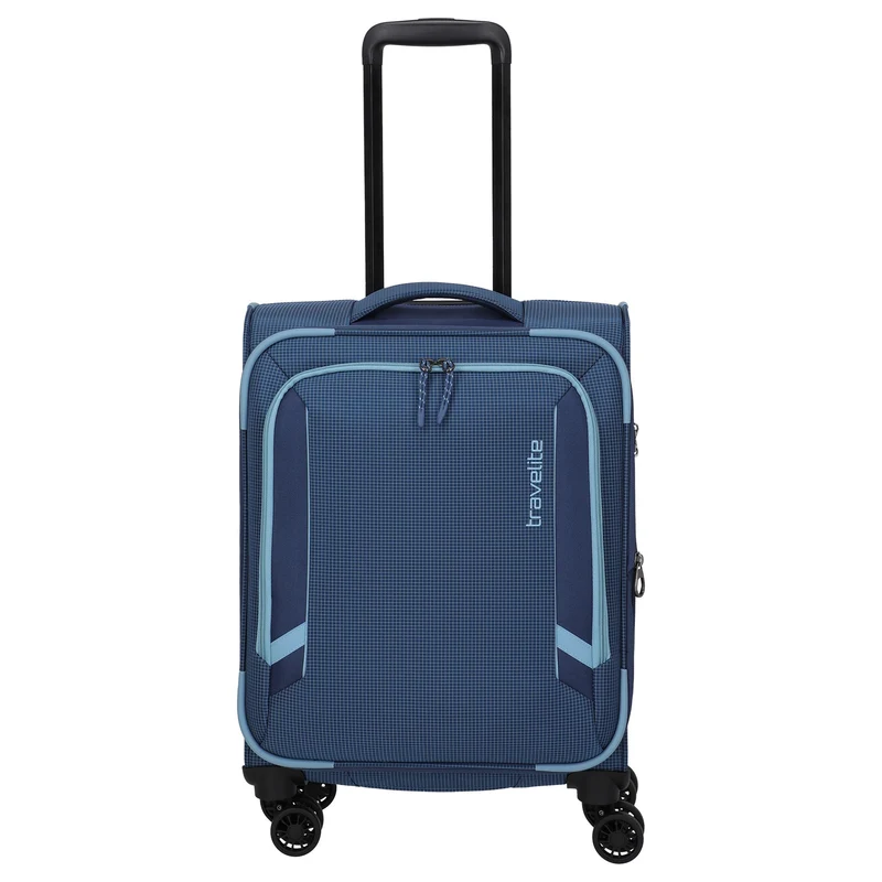 Travelite Corsiica - 4-Rollen-Trolley Set 4tlg. erw. (blue)