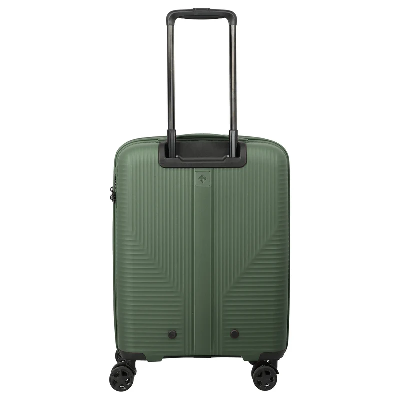 Travelite Air Stripe - 4-Rollen-Kabinentrolley S 55 cm erw. (green)