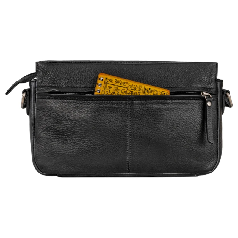 "Fenja" Elegante Vintage Ledertasche Damen klein