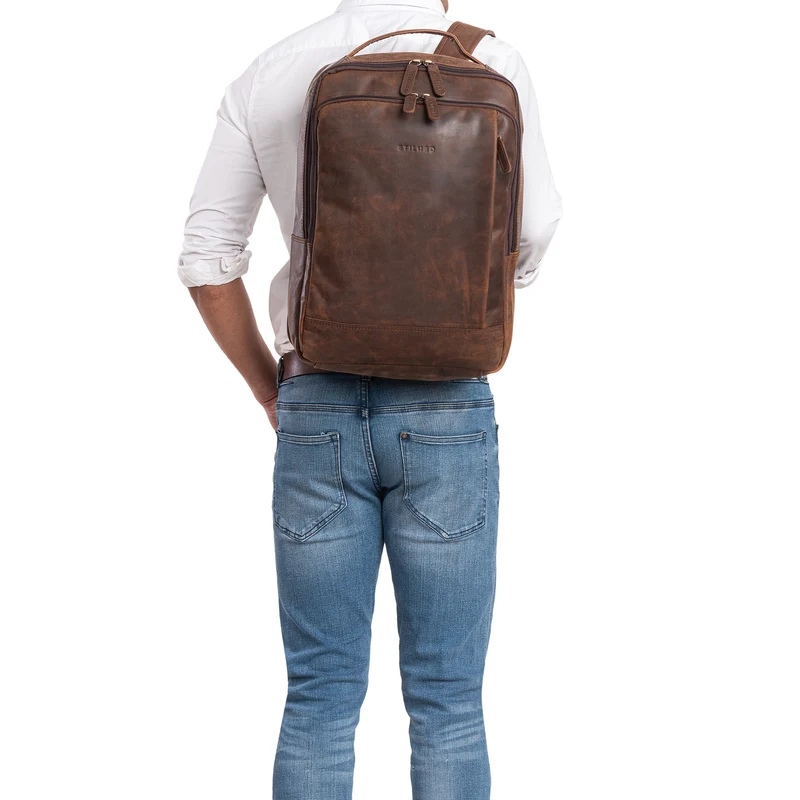 "Beck" Business Rucksack Herren Leder