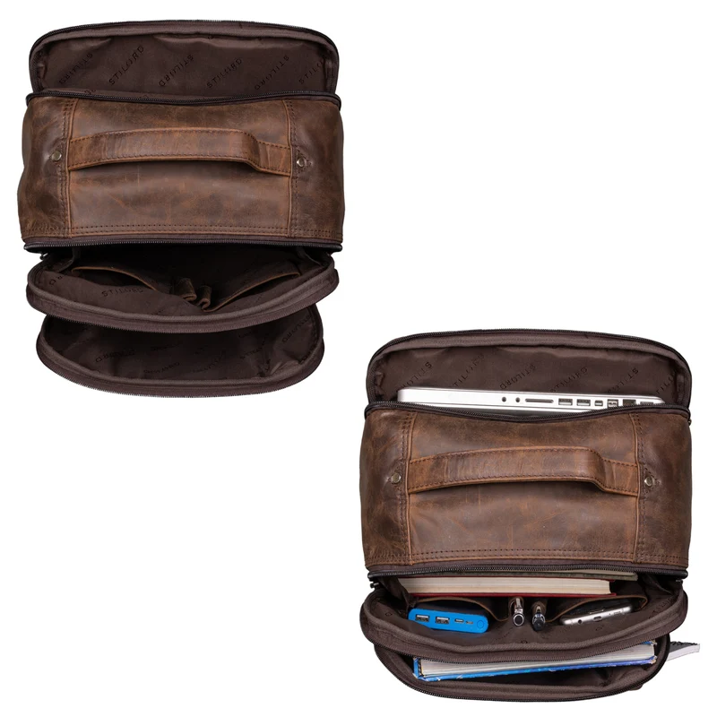 "Beck" Business Rucksack Herren Leder