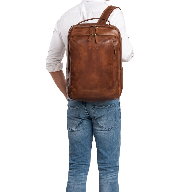 "Beck" Business Rucksack Herren Leder