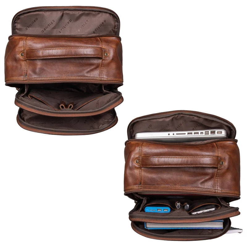 "Beck" Business Rucksack Herren Leder