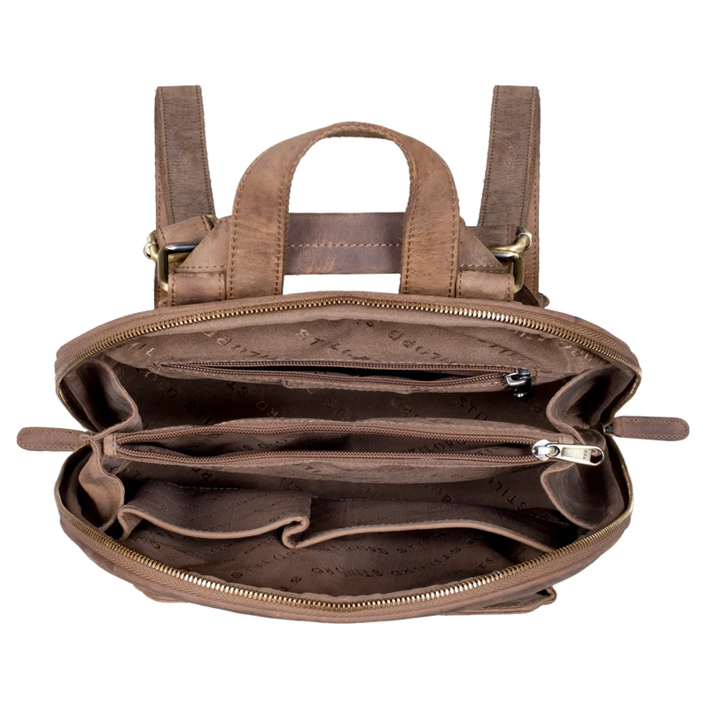 B-WARE "Skyler" Tasche Rucksack Leder