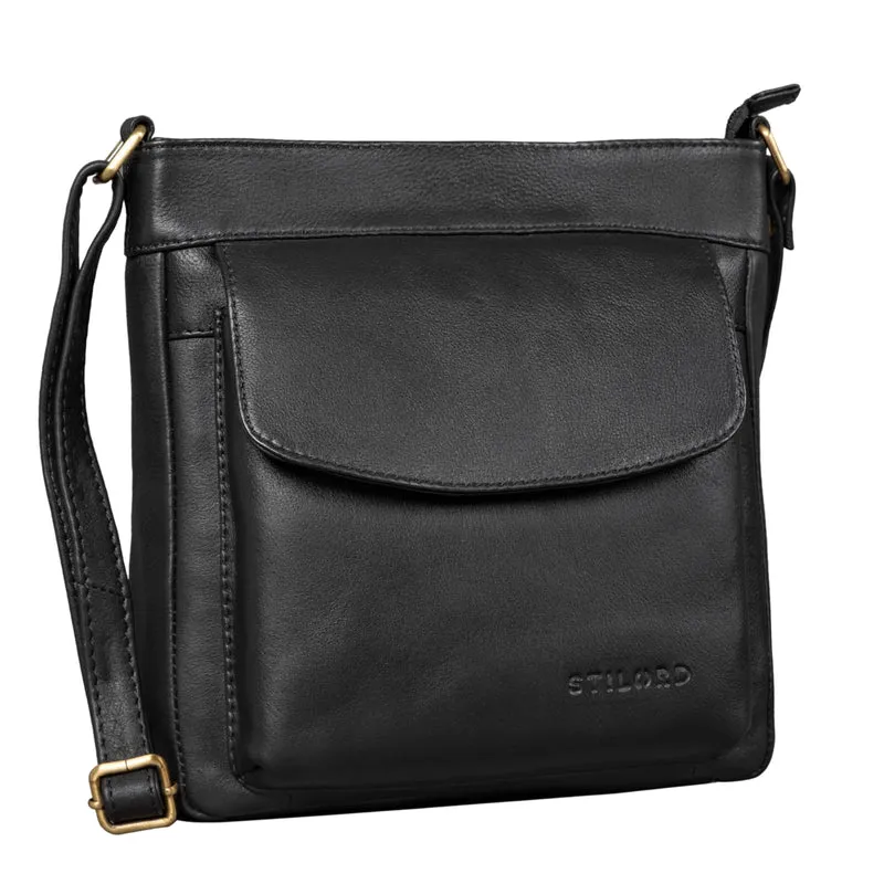 B-WARE "Melina" Vintage Damen Ledertasche
