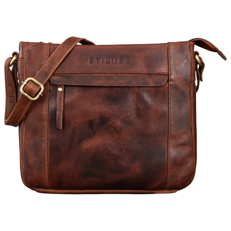"Terra" Lederhandtasche Damen Echtleder