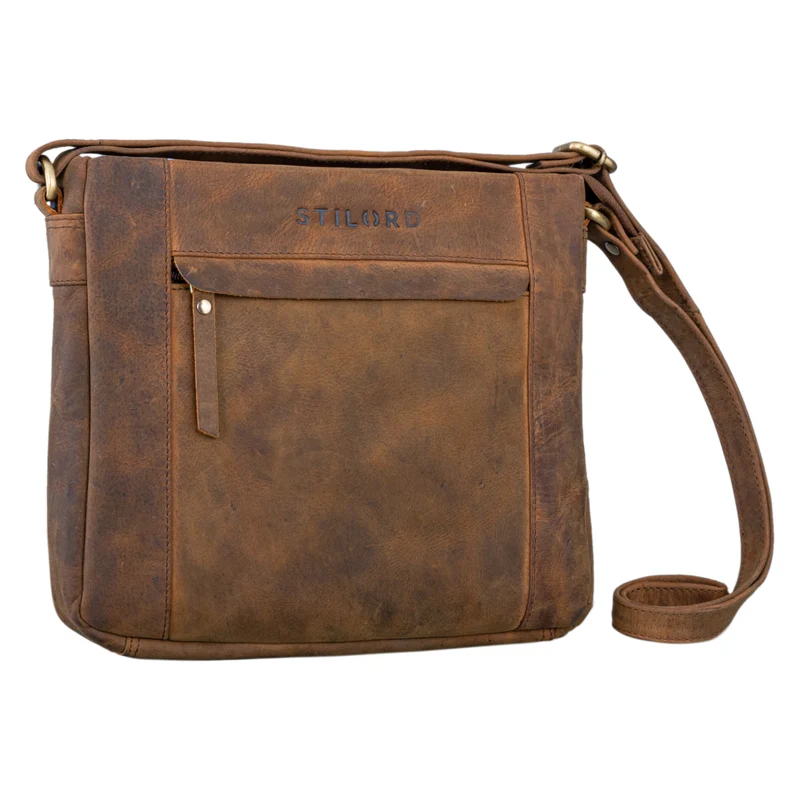 "Terra" Lederhandtasche Damen Echtleder