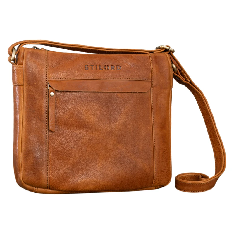 "Terra" Lederhandtasche Damen Echtleder