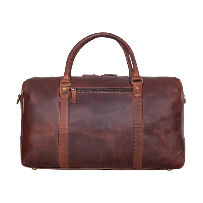 "Iska" Vintage Reisetasche Groß Leder - Der stilvolle Reisebegleiter!