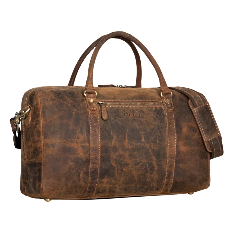 "Iska" Vintage Reisetasche Groß Leder - Der stilvolle Reisebegleiter!