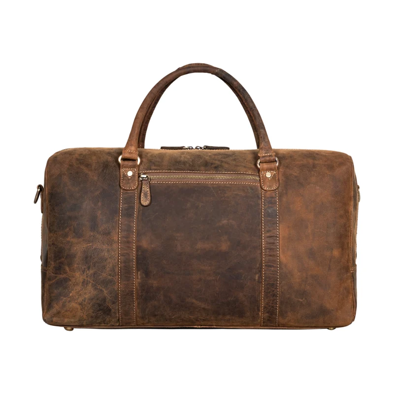 "Iska" Vintage Reisetasche Groß Leder - Der stilvolle Reisebegleiter!