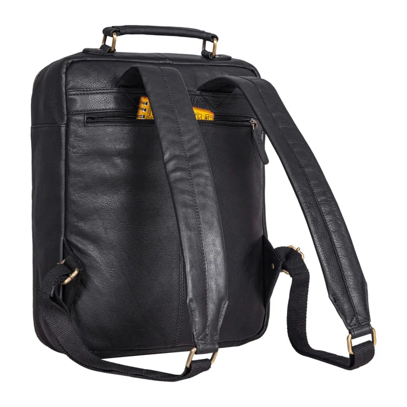 "Castiel" Business Rucksack Echtleder