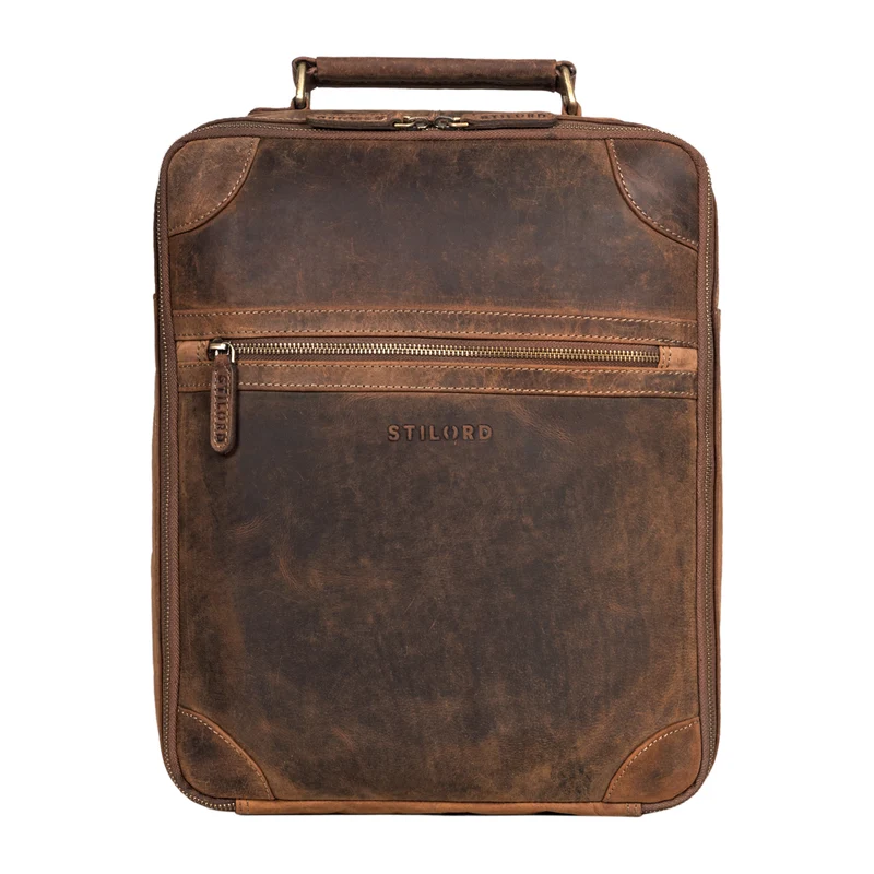 "Castiel" Business Rucksack Echtleder