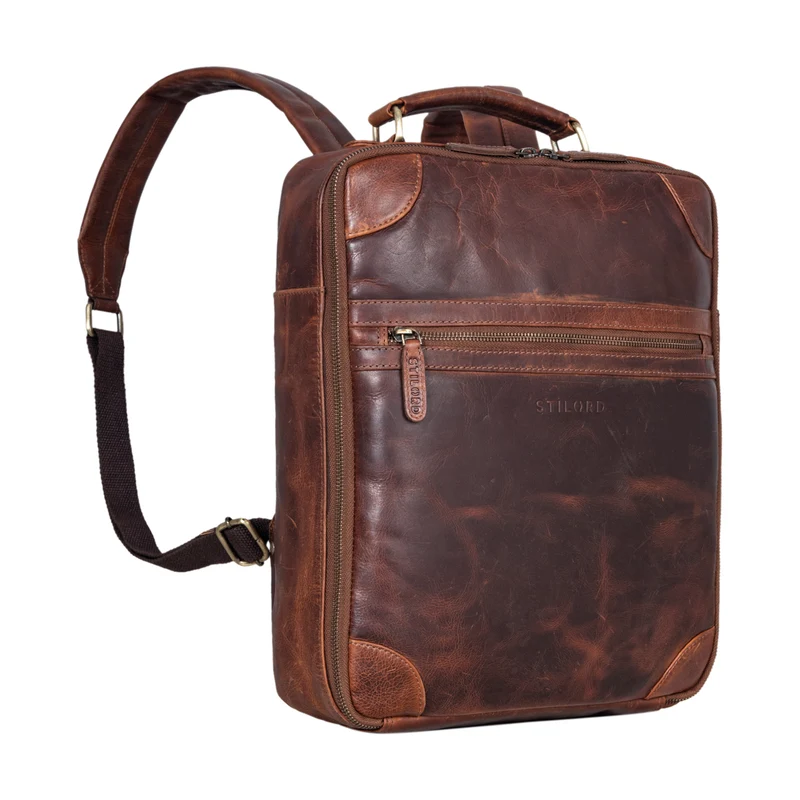 "Castiel" Business Rucksack Echtleder