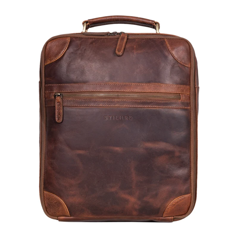 "Castiel" Business Rucksack Echtleder