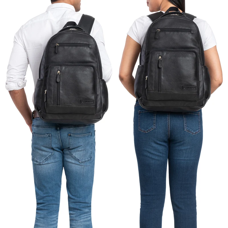 "Hubertus" Vintage Lederrucksack Damen und Herren