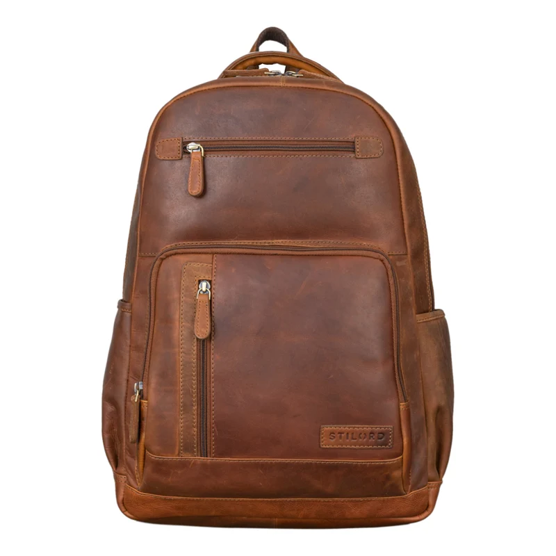 "Hubertus" Vintage Lederrucksack Damen und Herren