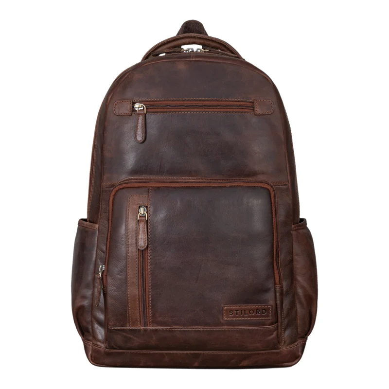 "Hubertus" Vintage Lederrucksack Damen und Herren