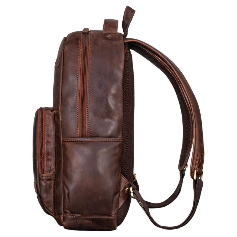 "Hubertus" Vintage Lederrucksack Damen und Herren