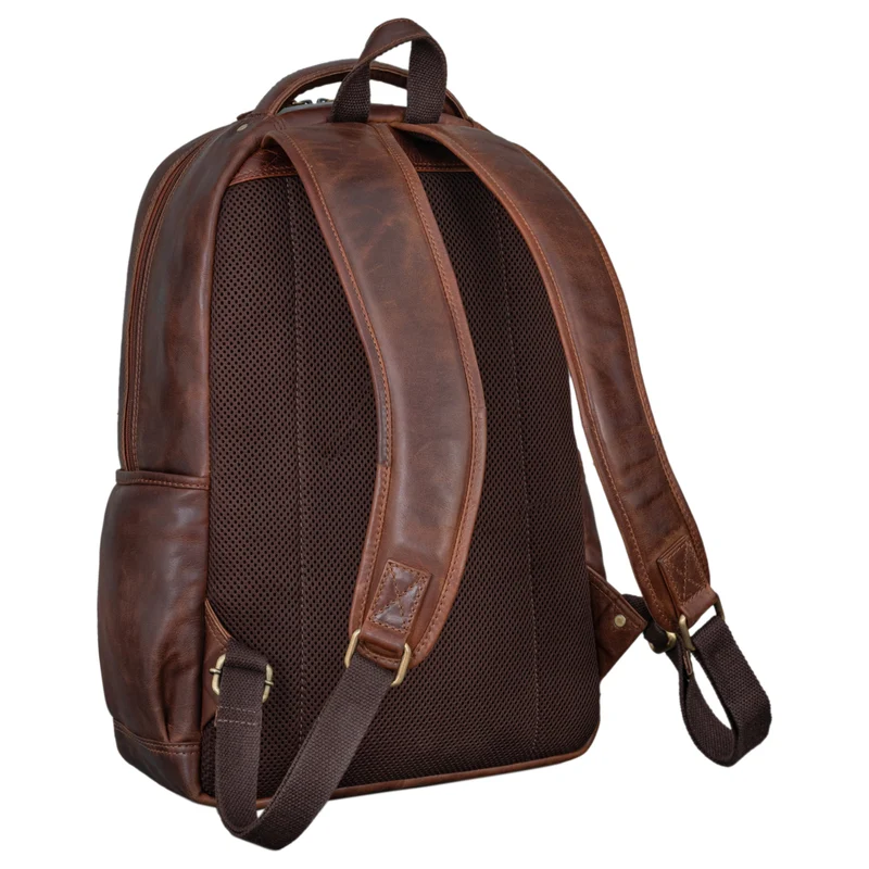"Hubertus" Vintage Lederrucksack Damen und Herren