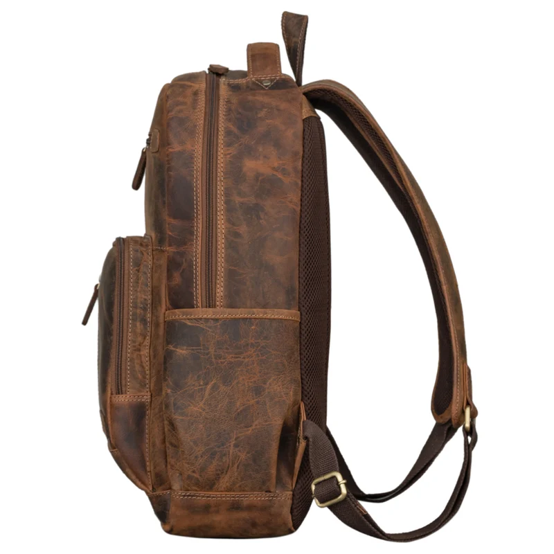"Hubertus" Vintage Lederrucksack Damen und Herren