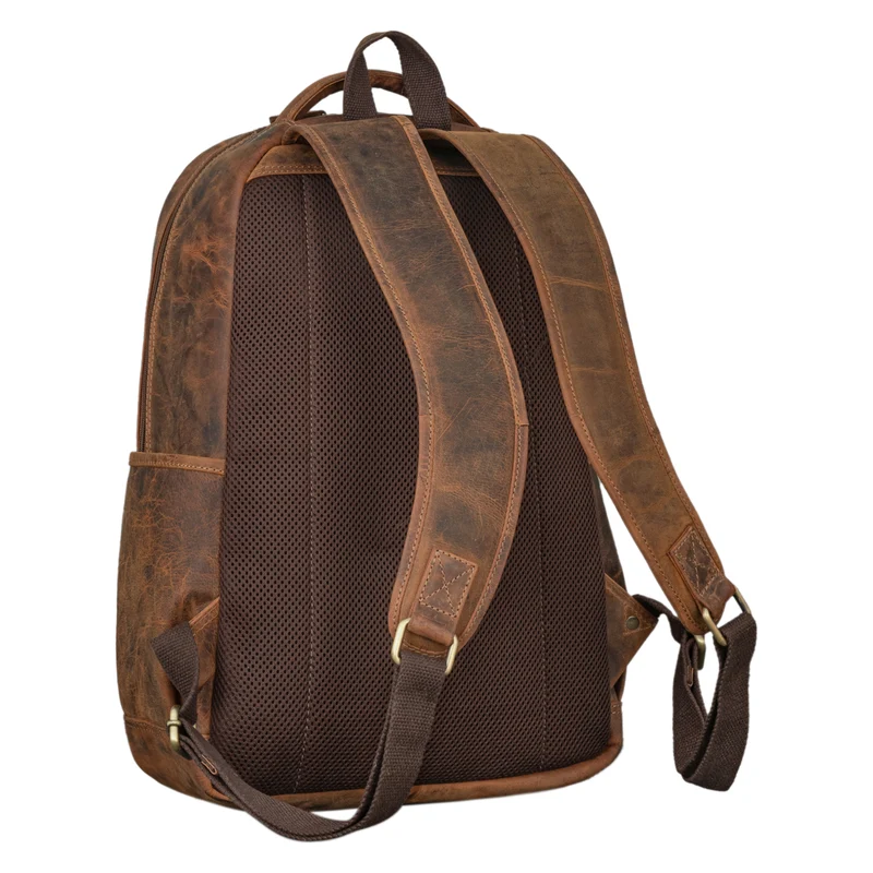"Hubertus" Vintage Lederrucksack Damen und Herren