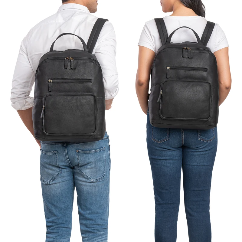 "Caius" Charakteristischer Leder Rucksack für Damen und Herren