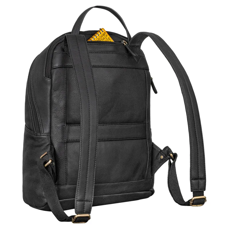 "Caius" Charakteristischer Leder Rucksack für Damen und Herren