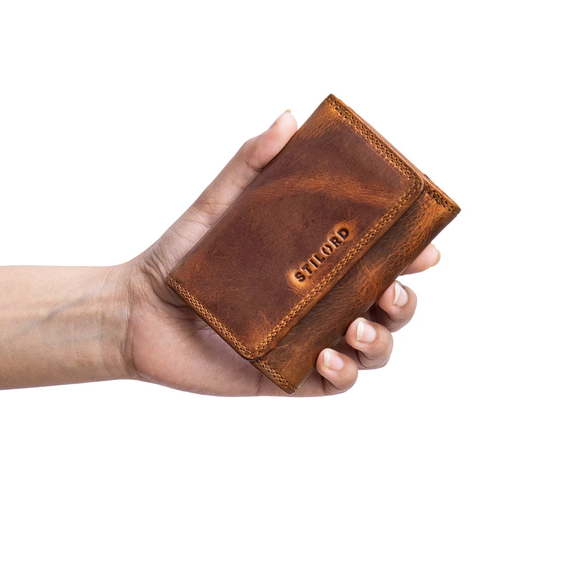 B-WARE "Clay" Minibörse Leder