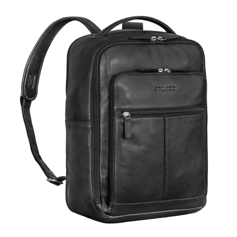 "Gordon" Geschmackvoller Rucksack Leder Herren und Damen