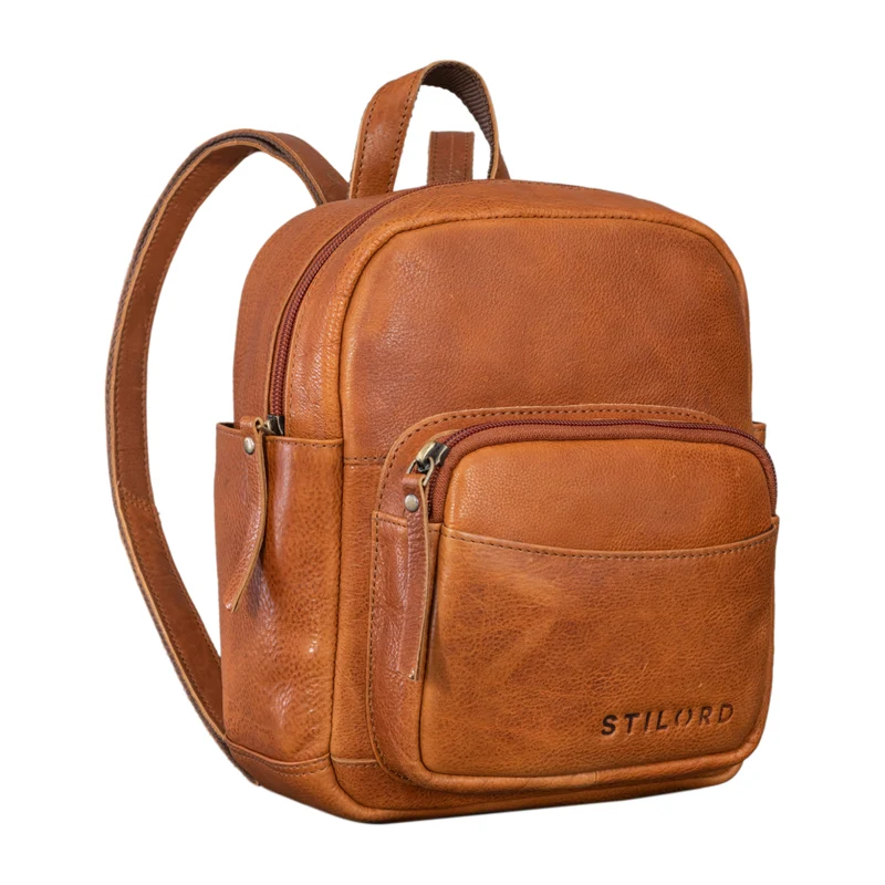 STILORD "Gerda" Mini Rucksack Damen Leder