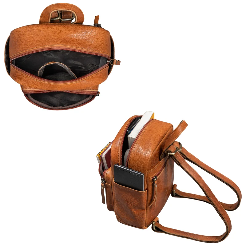 STILORD "Gerda" Mini Rucksack Damen Leder