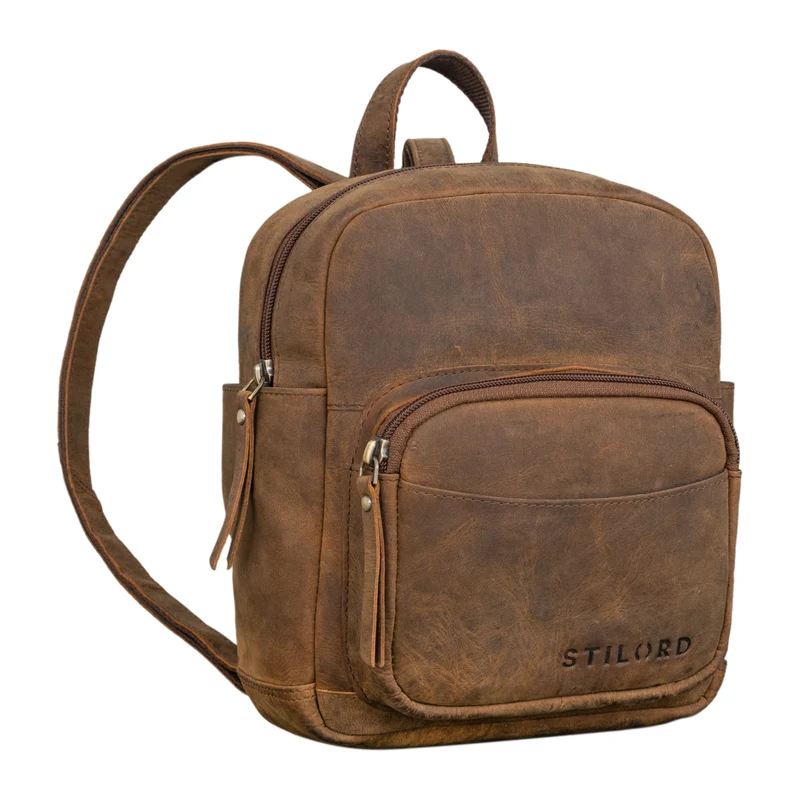 STILORD "Gerda" Mini Rucksack Damen Leder