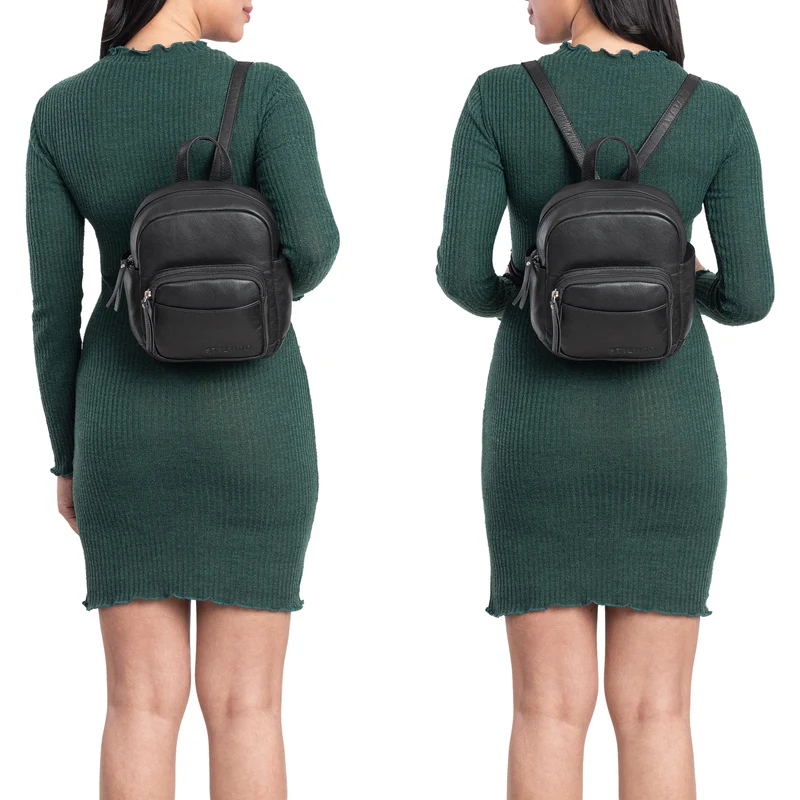 STILORD "Gerda" Mini Rucksack Damen Leder