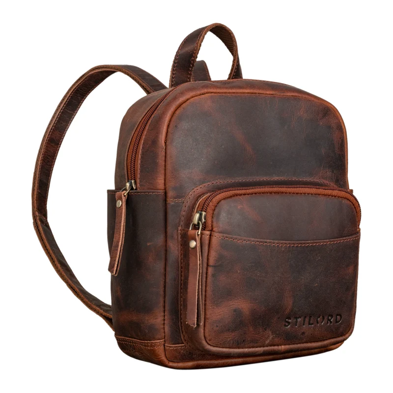 STILORD "Gerda" Mini Rucksack Damen Leder