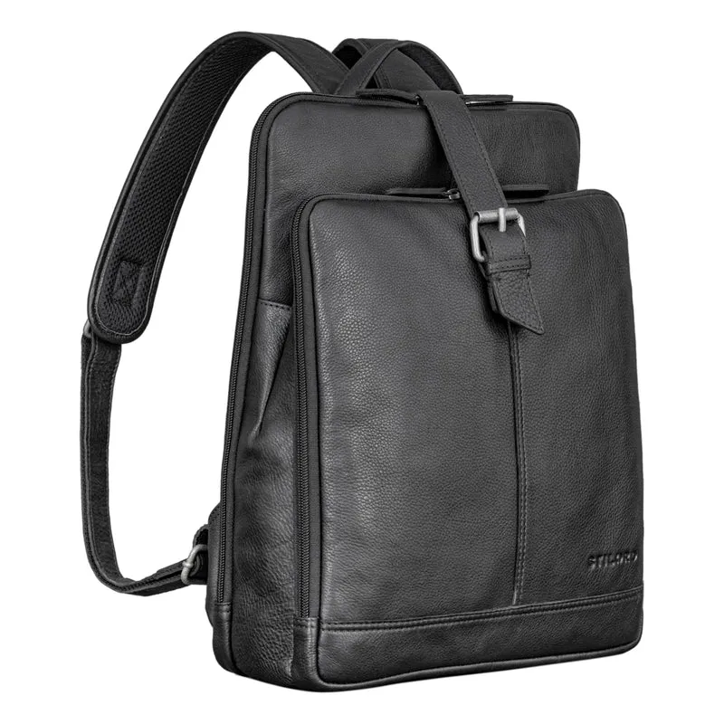 "Rena" Stylischer Vintage Tagesrucksack Leder Groß Unisex